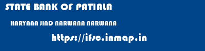 STATE BANK OF PATIALA  HARYANA JIND NARWANA NARWANA  ifsc code
